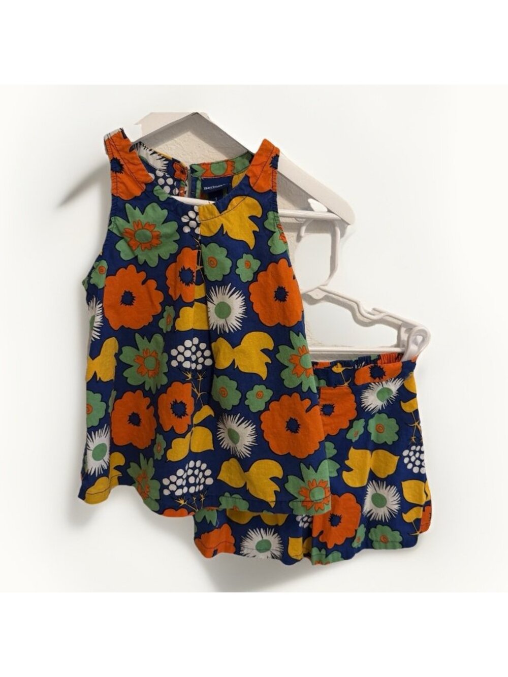 Marimekko For Target Girl’s S/6-7 2-pc Matching Set of Floral Tank & Shorts
